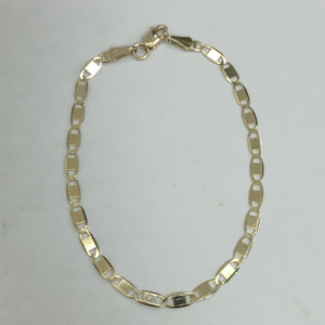 PULSERA TEJIDO GUCHI ESPEJO COMBINADO 10K 18CM 2.2GR GUCHIESPEJO060 (NUEVO)