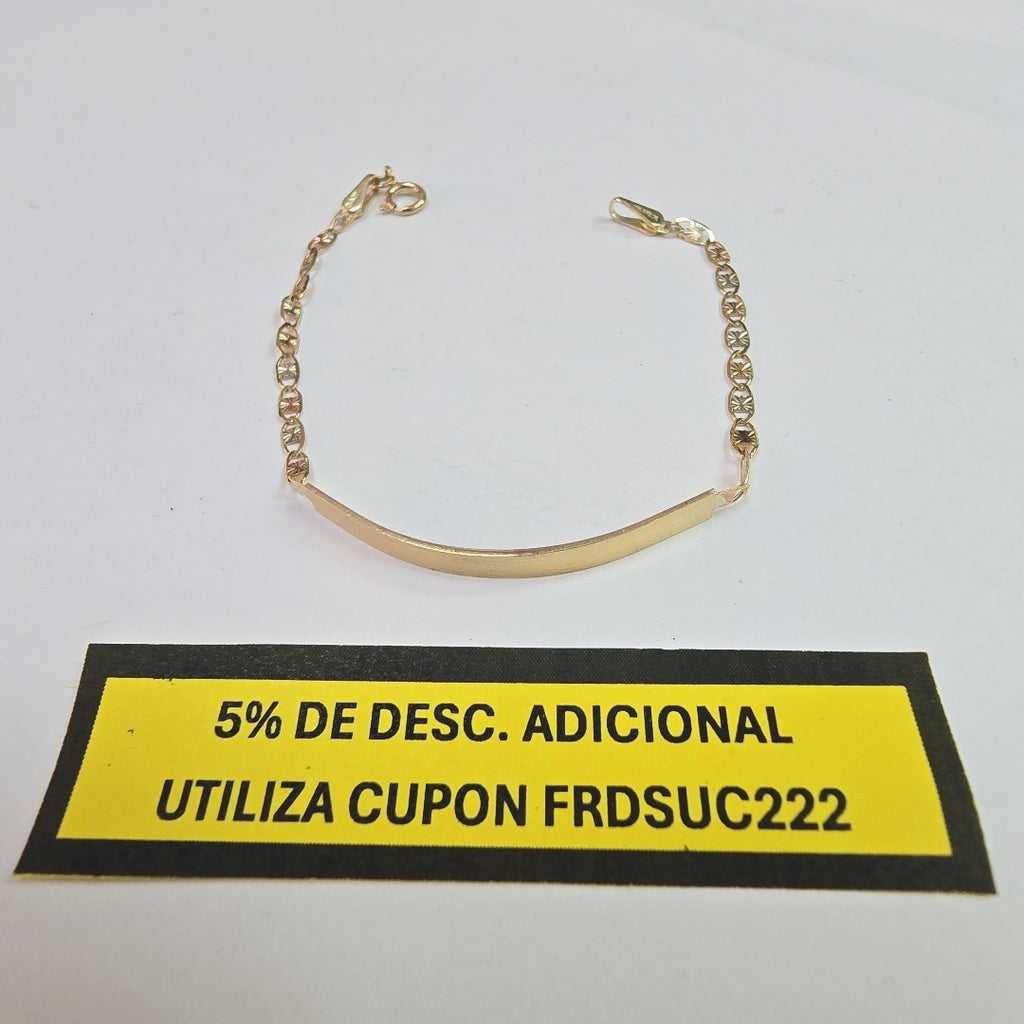 ESCLAVA ORO 10 K 1,40 GRMS (SEMINUEVO)