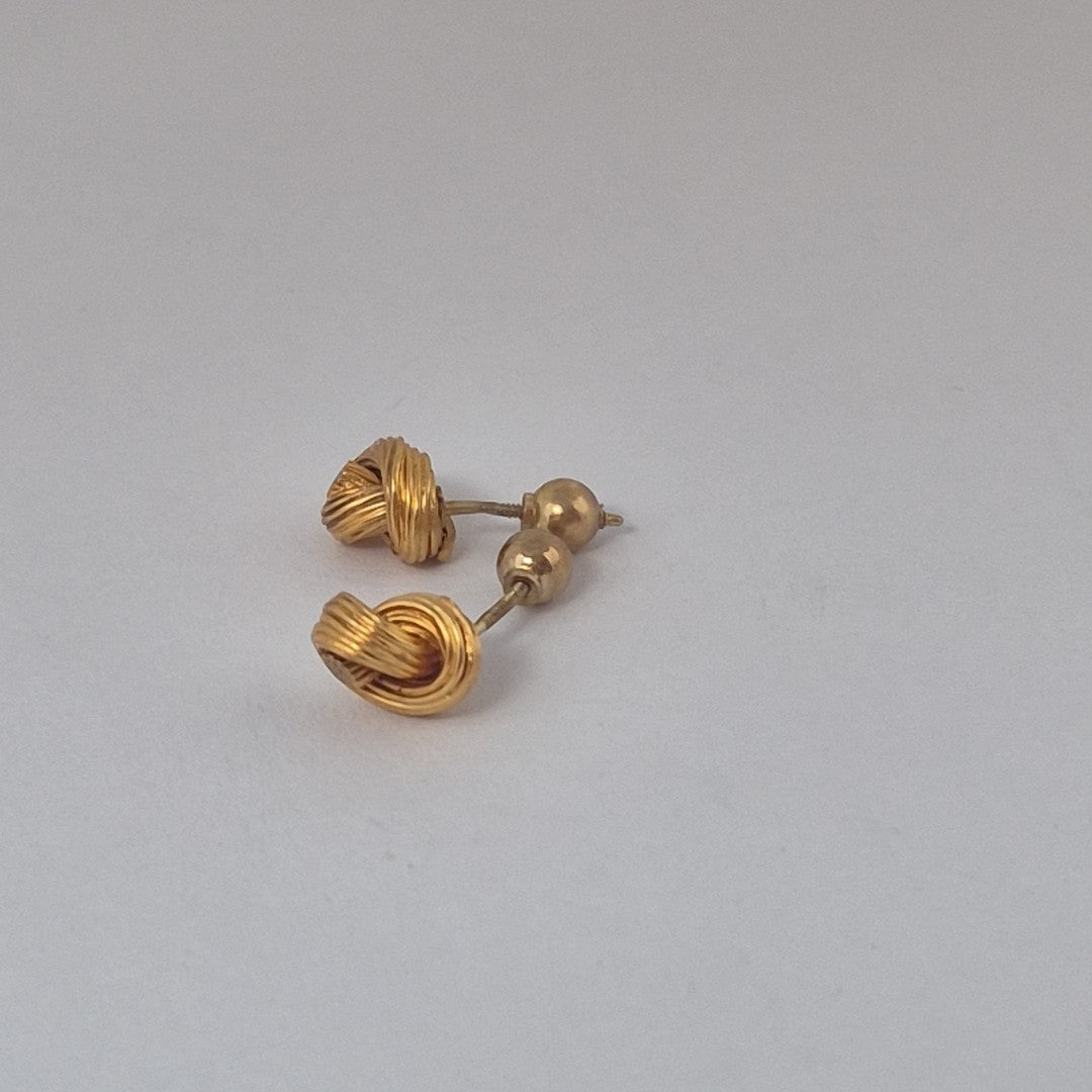BROQUELES PAR ORO 18 K 3,30 GRMS (SEMINUEVO)