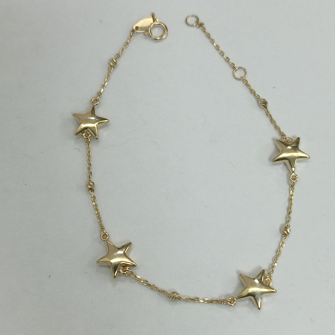 PULSERAS DAMA ORO 14K 1.5 (NUEVO)