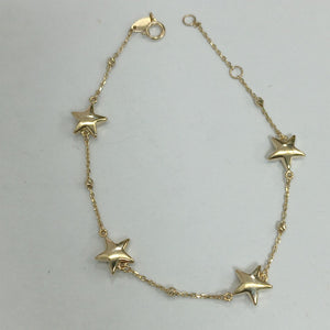 PULSERAS DAMA ORO 14K 1.5 (NUEVO)