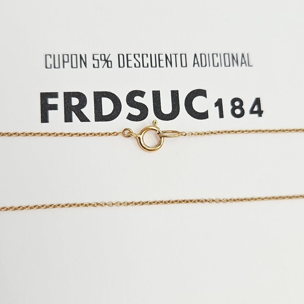 CADENA ORO 14 K 1,10 GRMS (SEMINUEVO)