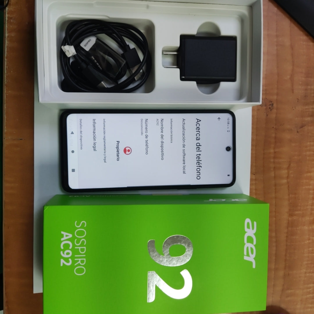 CELULAR ACER SOSPIRO AC92 128 GB 6 GB RAM (SEMINUEVO)