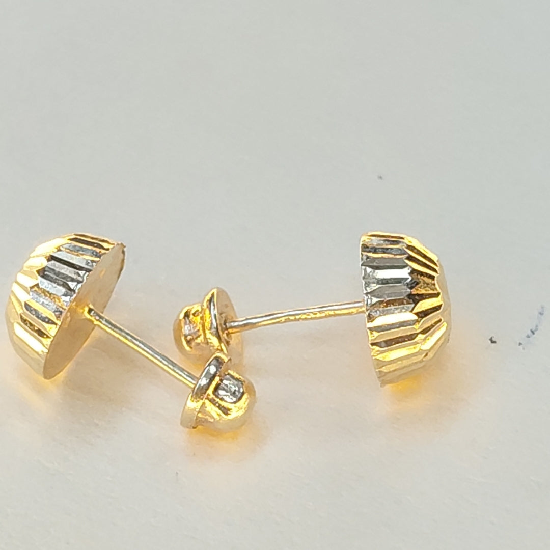 BROQUELES PAR ORO 14 K 0.6 GRMS (SEMINUEVO)