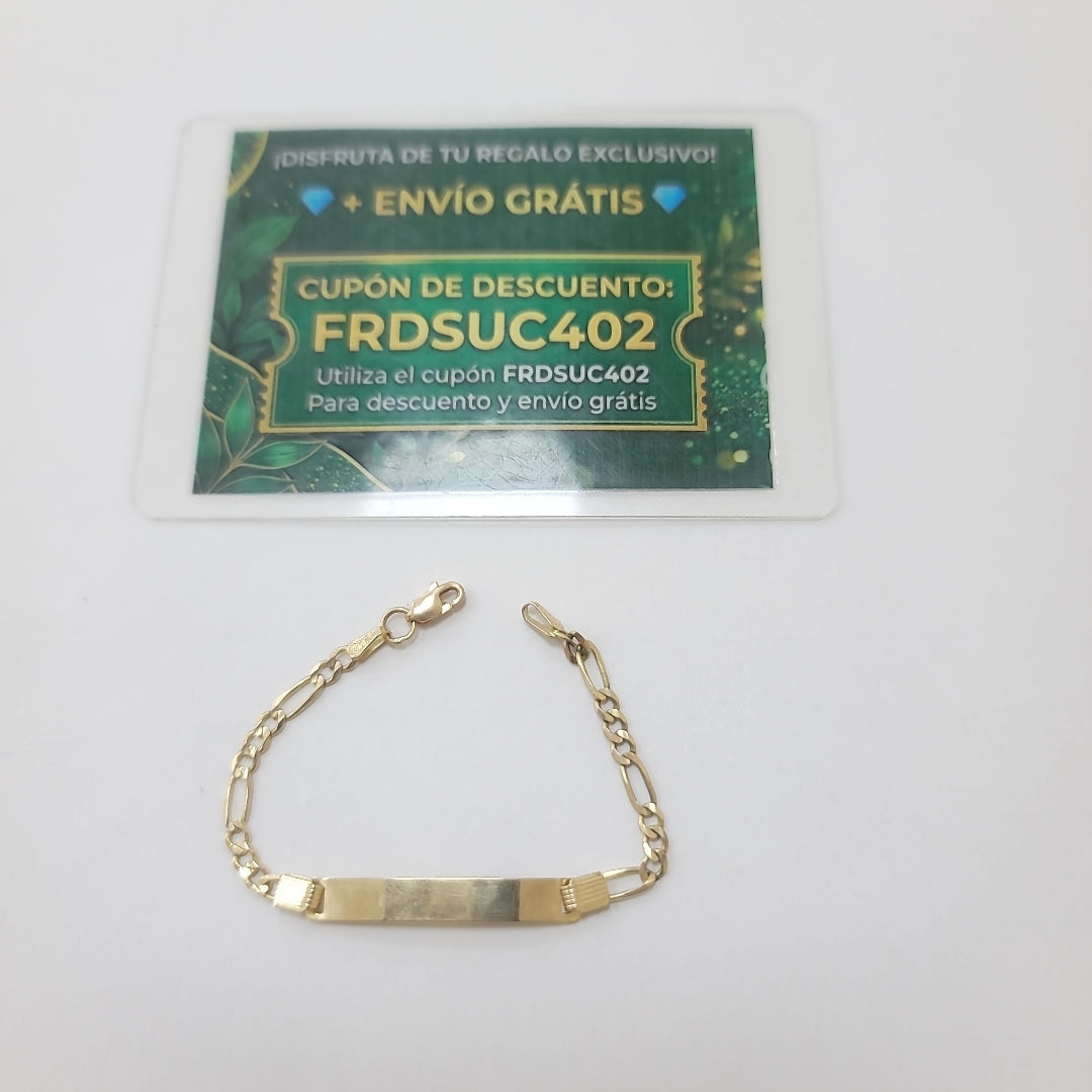 ESCLAVA ORO 10 K 2.8 GRMS (SEMINUEVO)