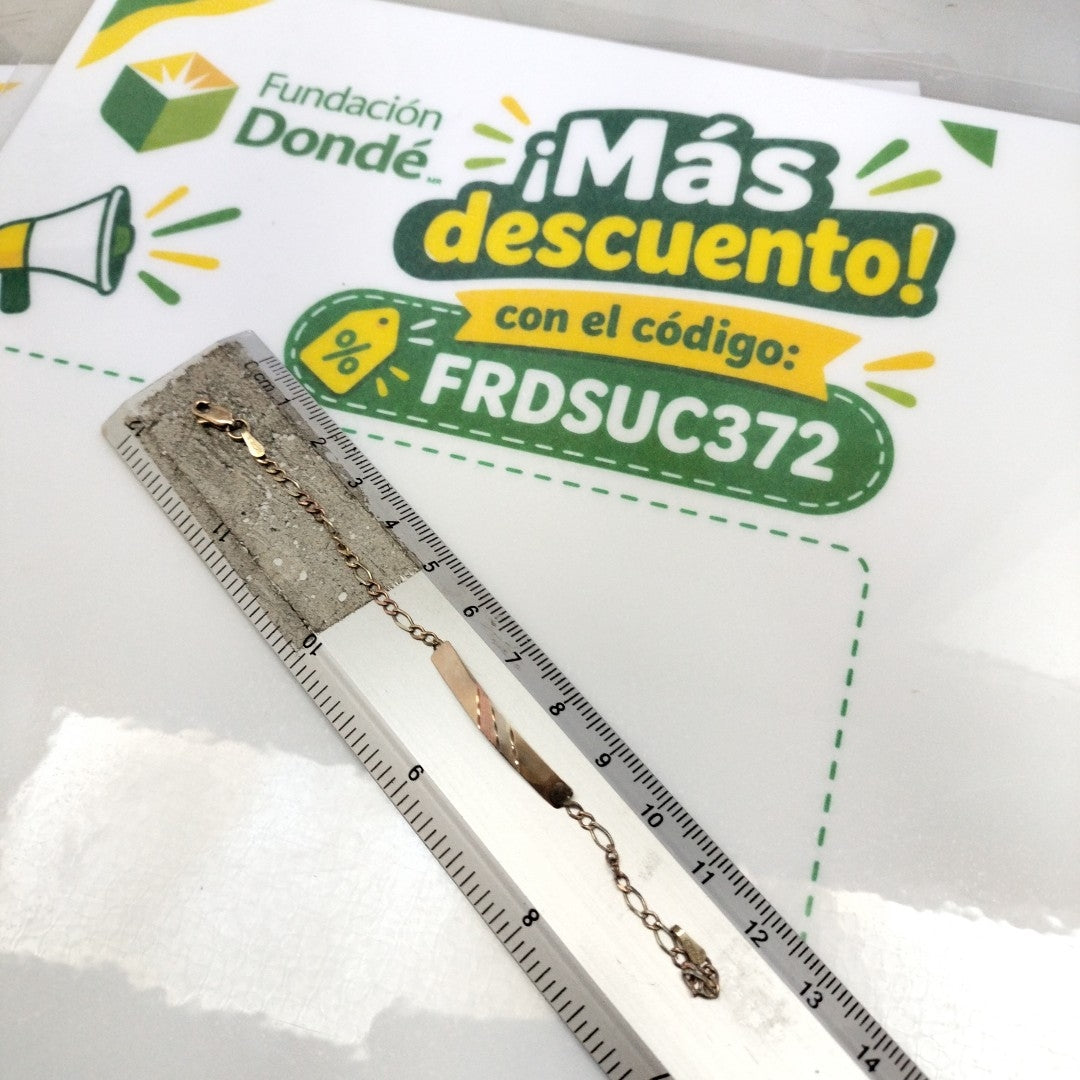 ESCLAVA ORO 10 K 1.4 GRMS (SEMINUEVO)