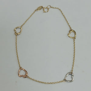 PULSERAS DAMA ORO 14K 1.3 (NUEVO)