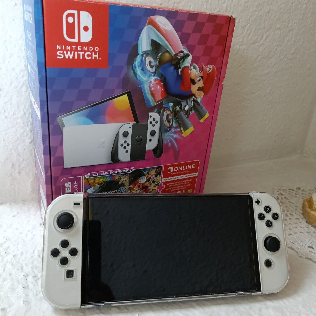 CONSOLA DE VIDEOJUEGO NINTENDO SWITCH OLED 64 GB (SEMINUEVO)