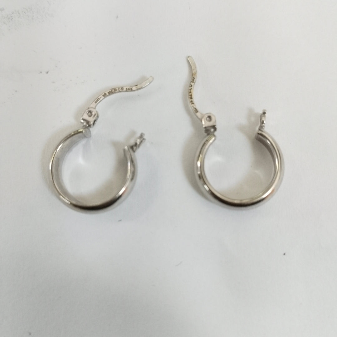 ARRACADAS PAR ORO 14 K 1.5 GRMS (SEMINUEVO)
