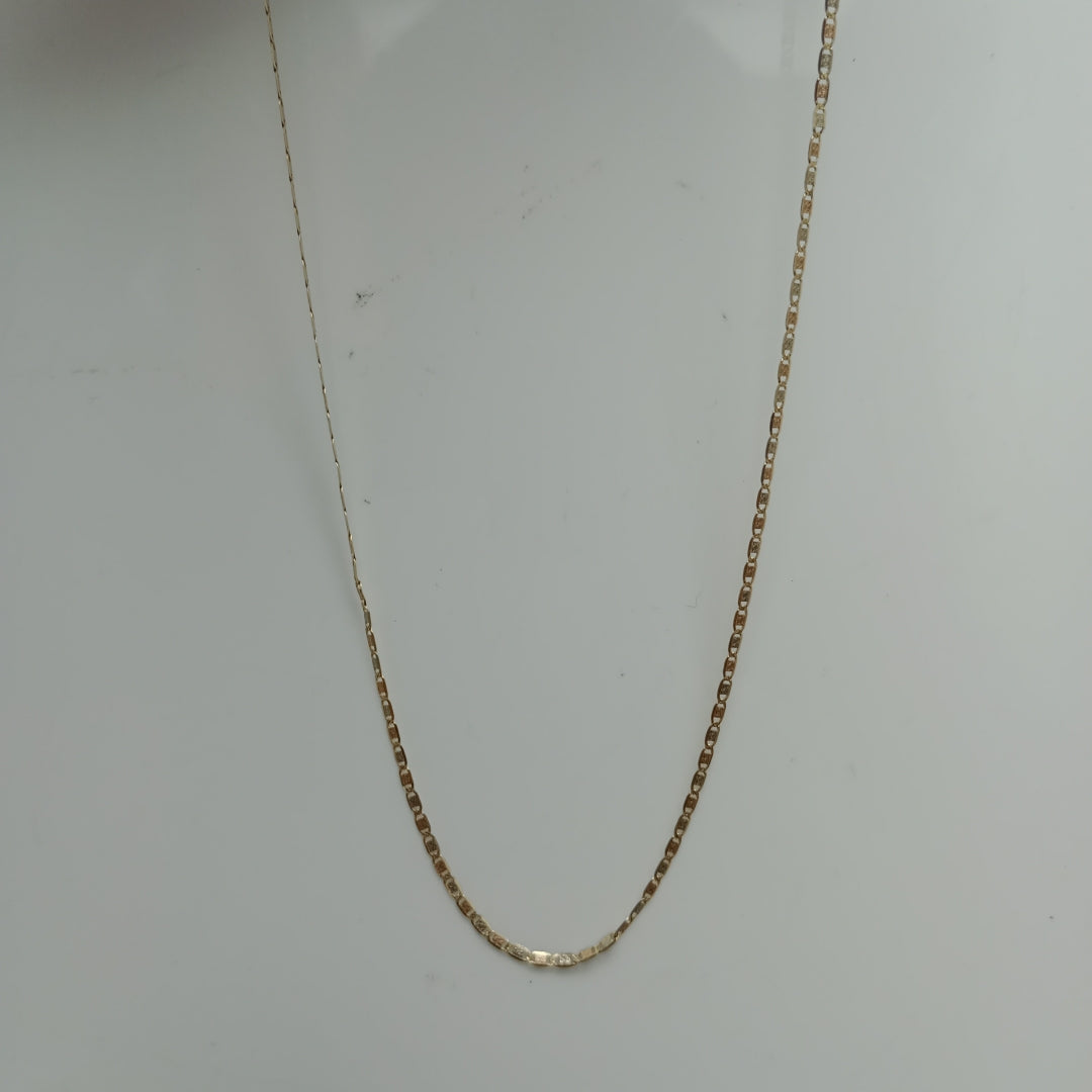 CADENA ORO 14 K 1,80 GRMS (SEMINUEVO)