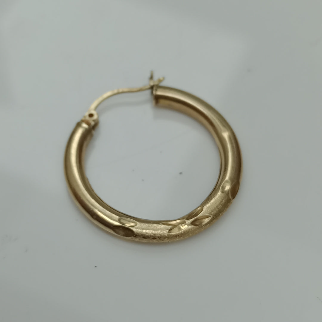 ARRACADAS PAR ORO 14 K 2,50 GRMS (SEMINUEVO)