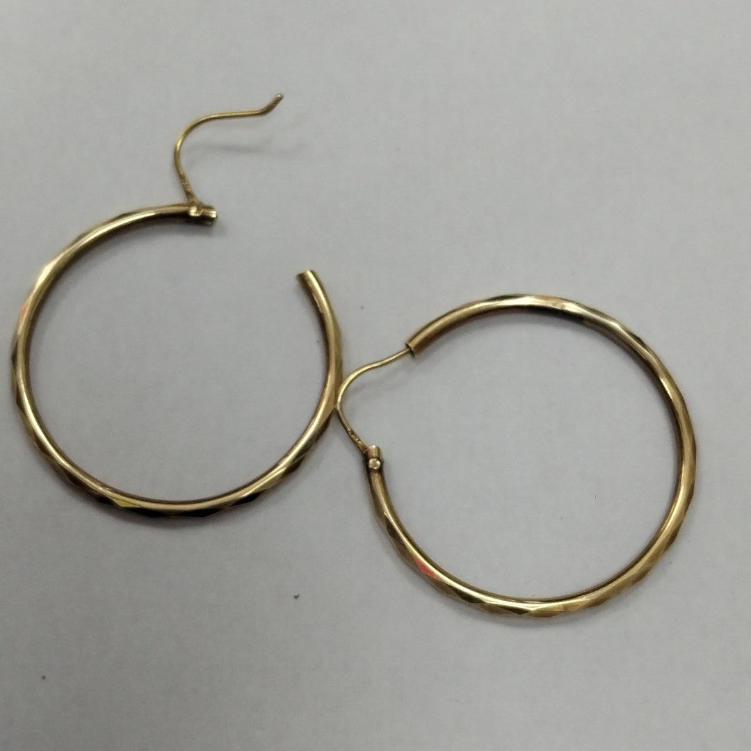 ARRACADAS PAR ORO 14 K 2.2 GRMS (SEMINUEVO)