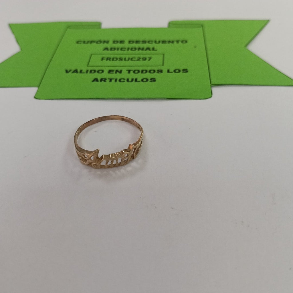 ANILLITO ORO 10 K 1.1 GRMS (SEMINUEVO)