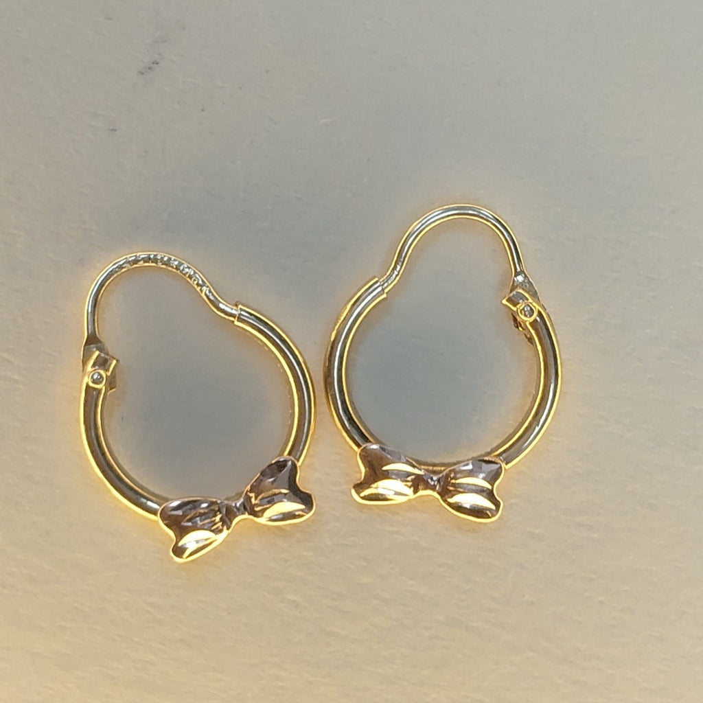 ARRACADAS PAR ORO 10 K 0.8 GRMS (SEMINUEVO)