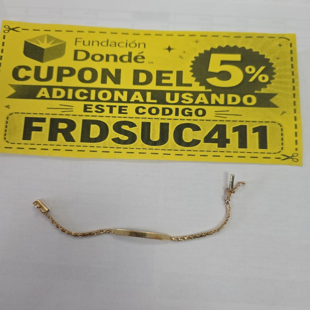 ESCLAVA ORO 14 K 4,20 GRMS (SEMINUEVO)