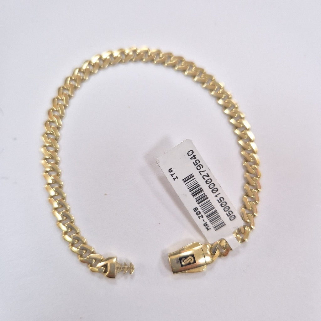 PULSERA MONACO ORO 14K 4.8 (NUEVO)