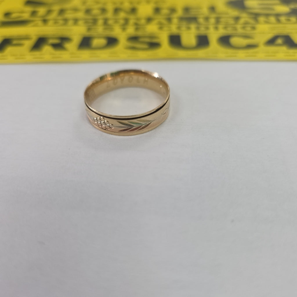 ARGOLLA ORO 14 K 4,00 GRMS (SEMINUEVO)
