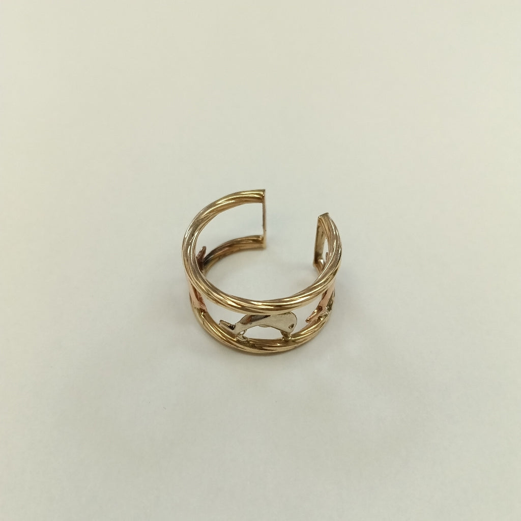 ANILLITO ORO, ORO COMBINADO 14 K 2.5 GRMS (SEMINUEVO)