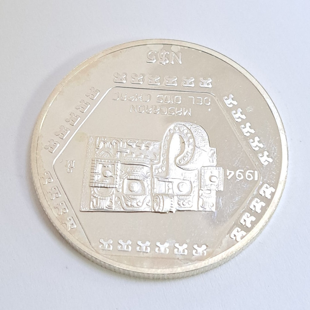 MEDALLA CONMEMORATIVA PLATA 31 GRMS (SEMINUEVO)