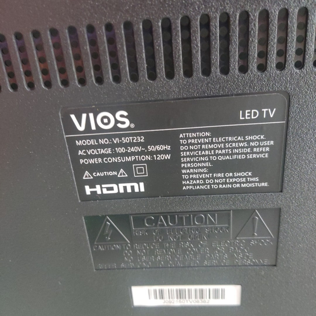 PANTALLA VIOS VI-50T232 50" LED 4K (SEMINUEVO)