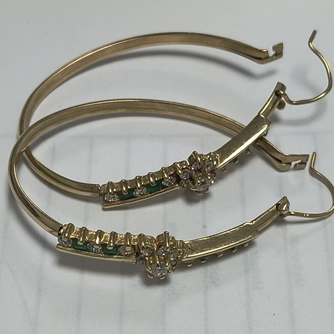 ARETES PAR ORO 10 K 6,00 GRMS (SEMINUEVO)