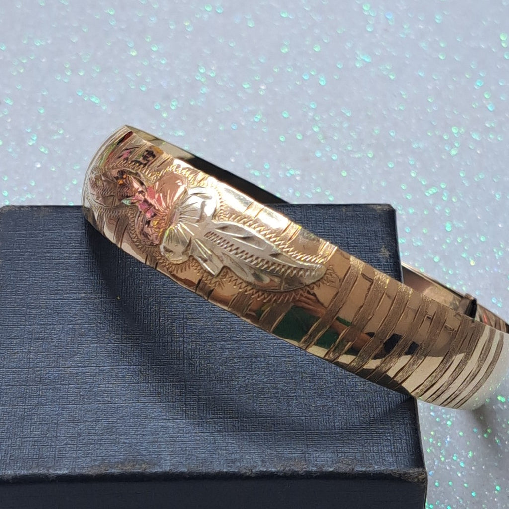 PULSERA RIGIDA ORO 8 K 10,40 GRMS (SEMINUEVO)