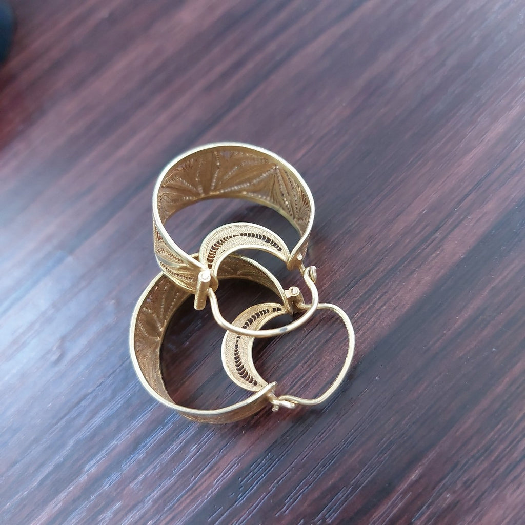 ARETES PAR ORO 10 K 7.8 GRMS (SEMINUEVO)