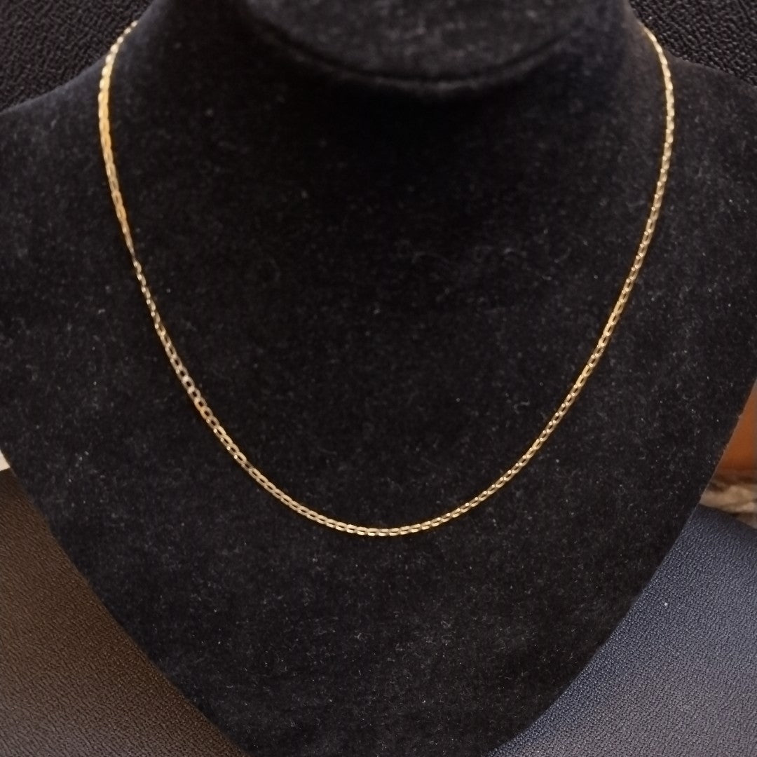 CADENA ORO 14 K 1.4 GRMS (SEMINUEVO)