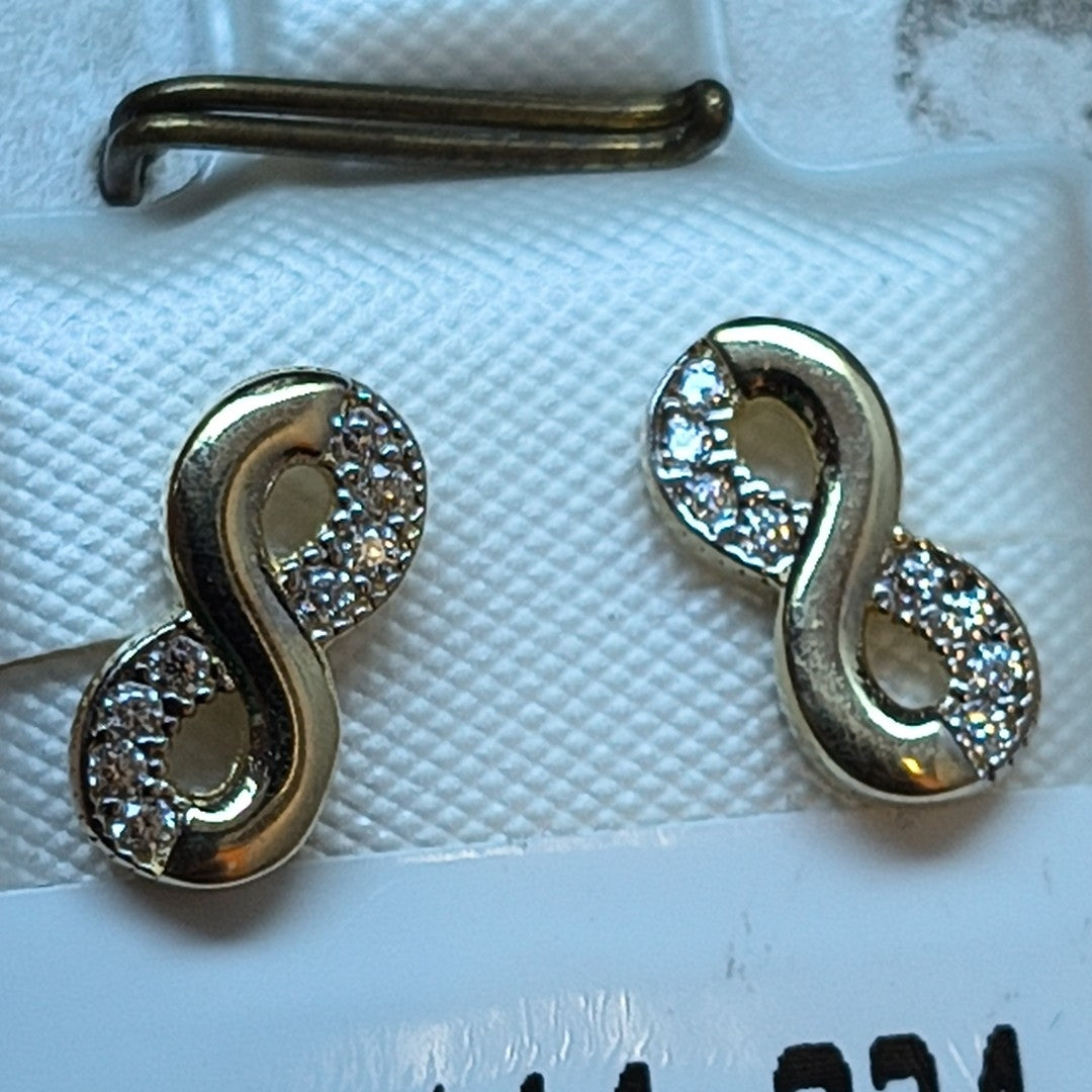 BROQUELES ORO 14K 1.3 (NUEVO)