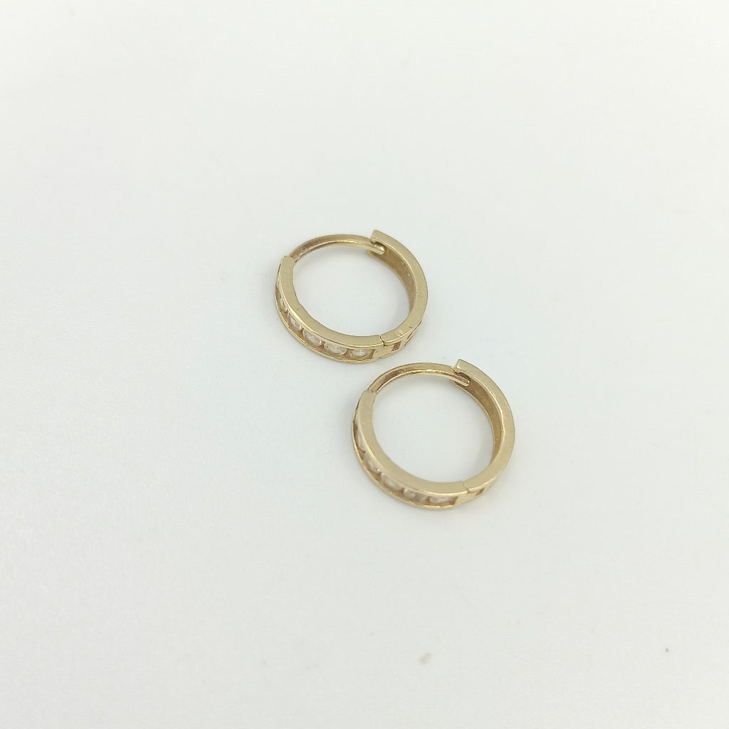 ARRACADAS PAR ORO 10 K 1.1 GRMS (SEMINUEVO)
