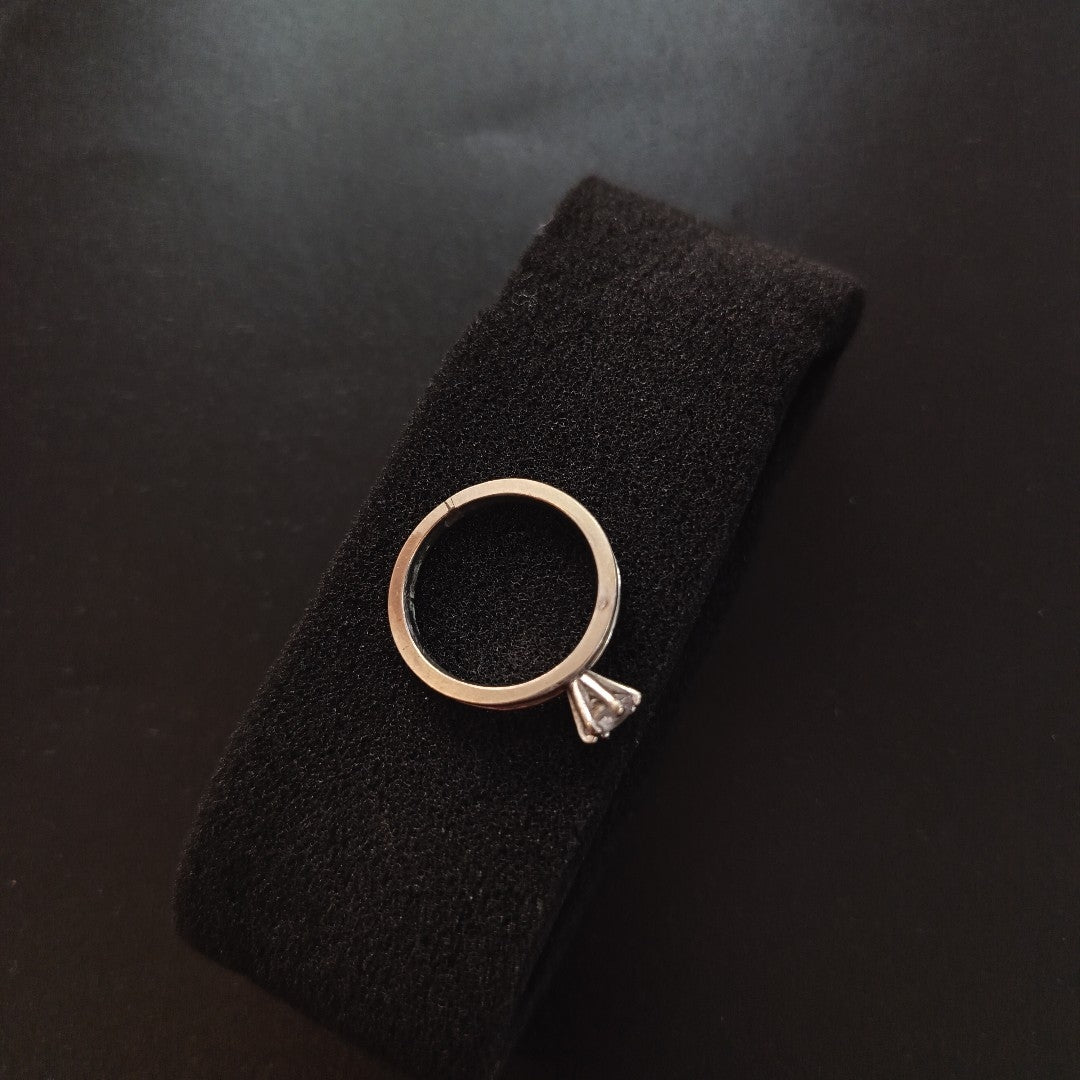 SOLITARIO ORO BLANCO 14 K 3,30 GRMS (SEMINUEVO)