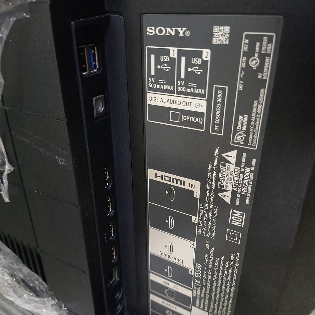PANTALLA SONY K-55S30 (2024) 55" LED 4K (SEMINUEVO)