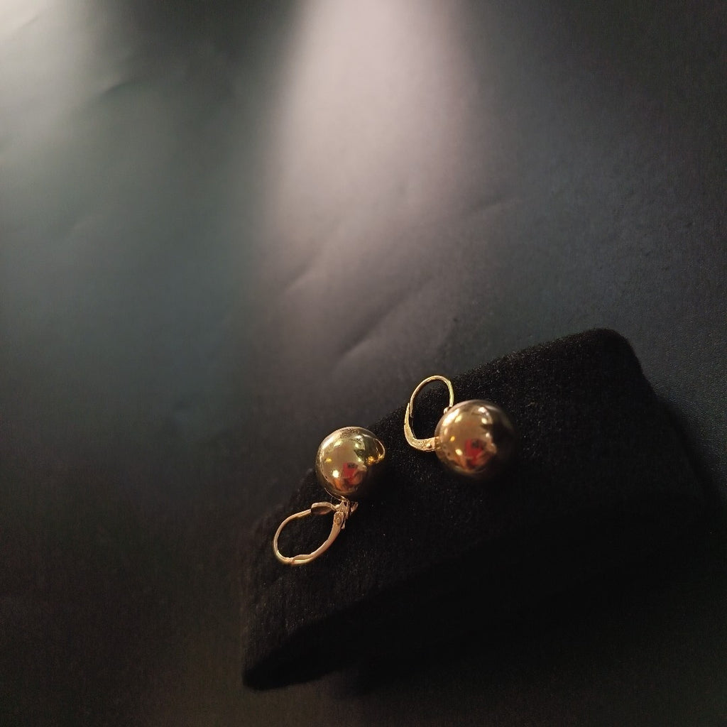 ARETES PAR ORO 10 K 3.2 GRMS (SEMINUEVO)