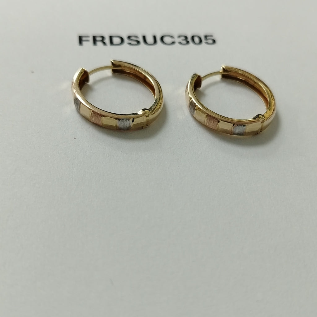 ARRACADAS PAR ORO 10 K 1.8 GRMS (SEMINUEVO)
