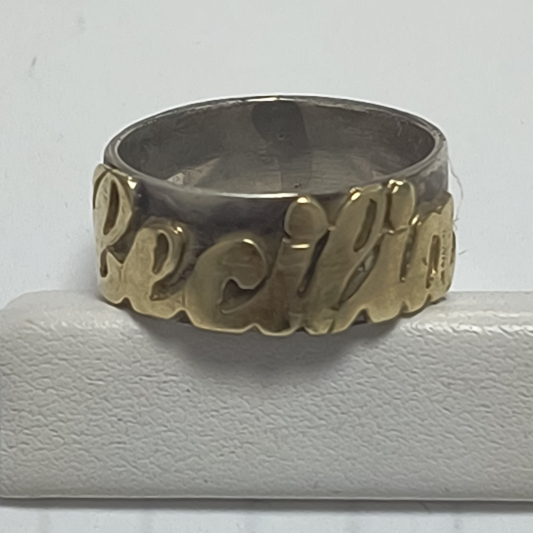 ANILLO ORO 14 K 6.3 GRMS (SEMINUEVO)