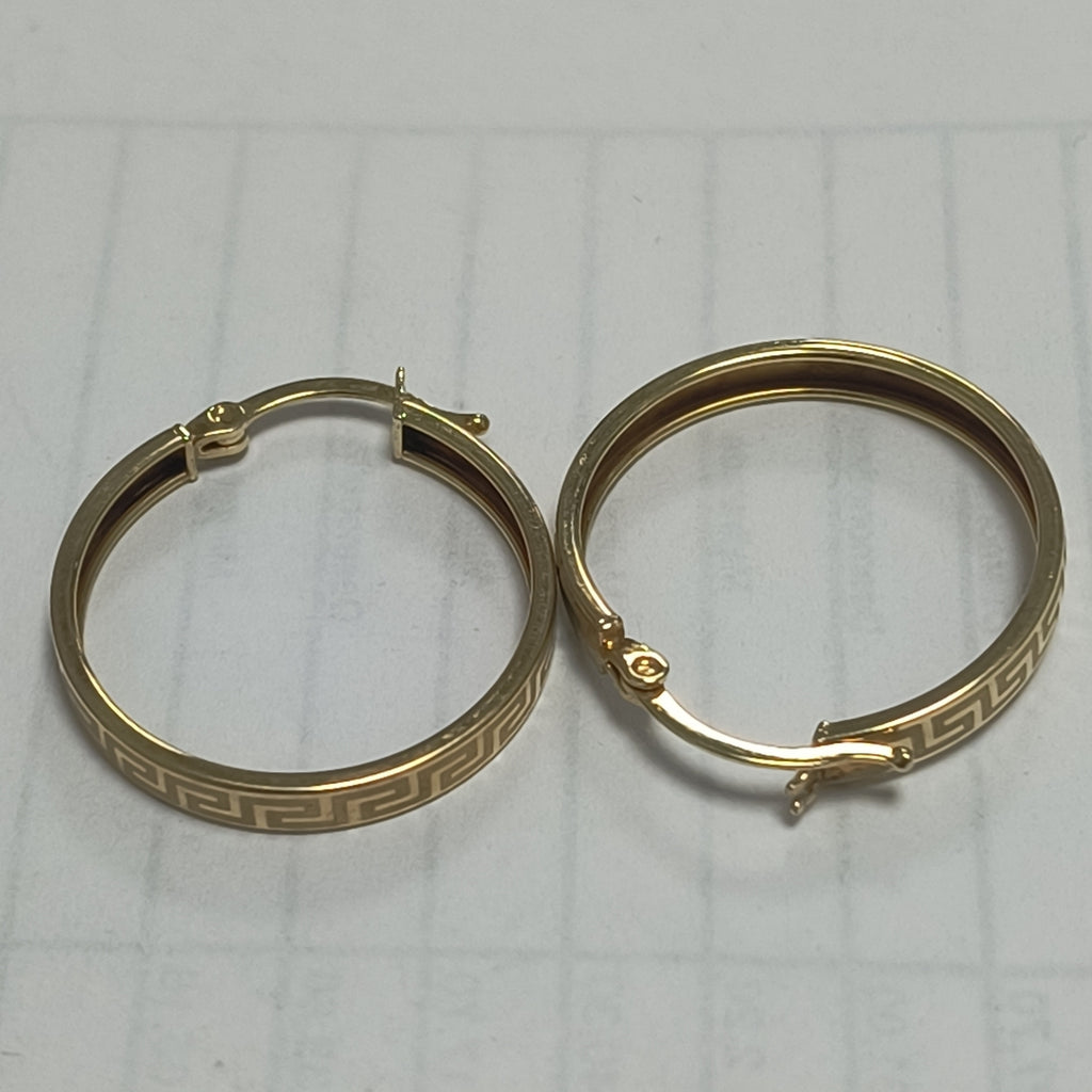ARRACADAS PAR ORO 10 K 1.6 GRMS (SEMINUEVO)