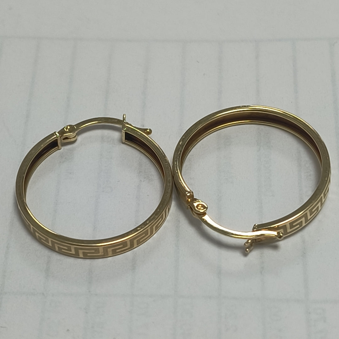 ARRACADAS PAR ORO 10 K 1.6 GRMS (SEMINUEVO)