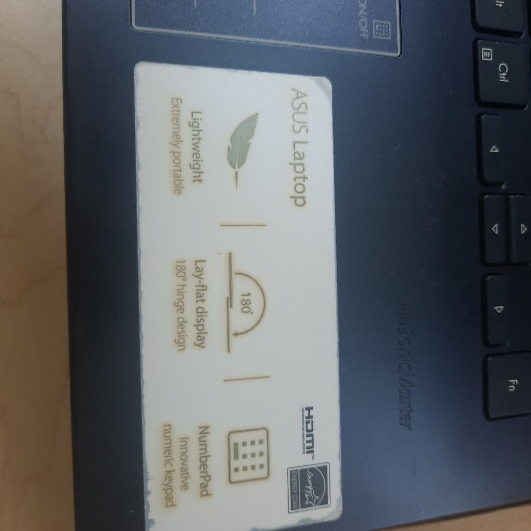 LAPTOP ASUS E410KA-CL464 (2024) 64 GB SSD 4 GB RAM (SEMINUEVO)