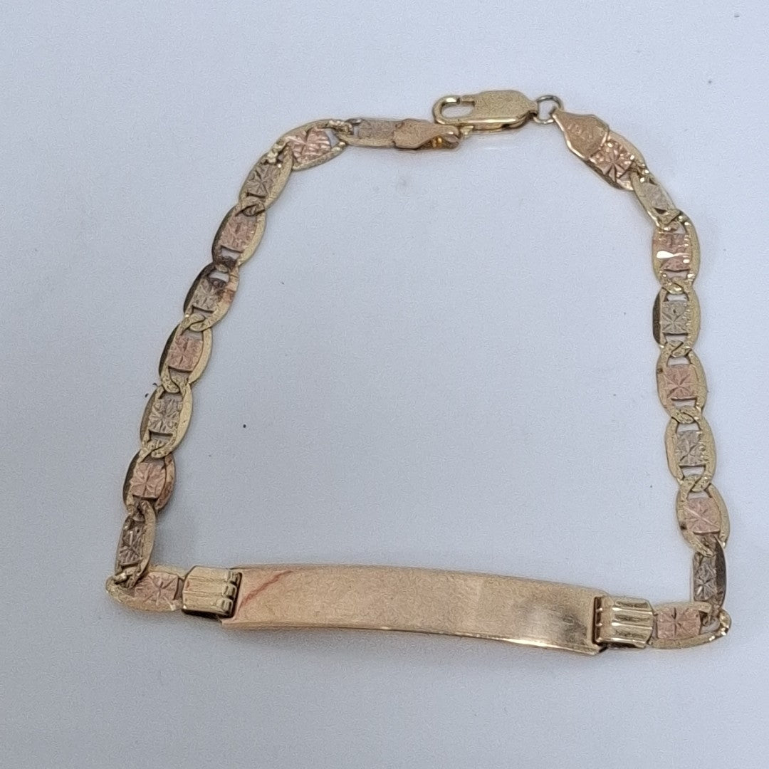 ESCLAVA ORO 14 K 7.7 GRMS (SEMINUEVO)