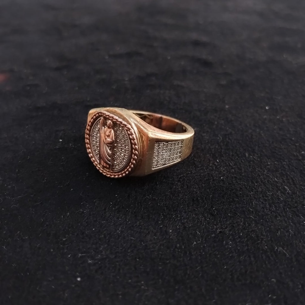 ANILLO ORO 14 K 7,90 GRMS (SEMINUEVO)