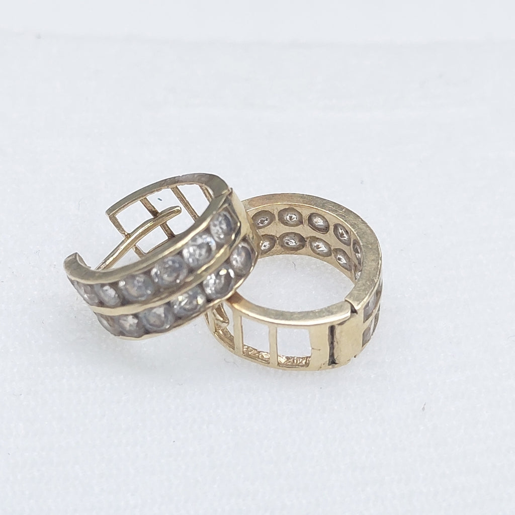 ARRACADAS PAR ORO 14 K 3 GRMS (SEMINUEVO)