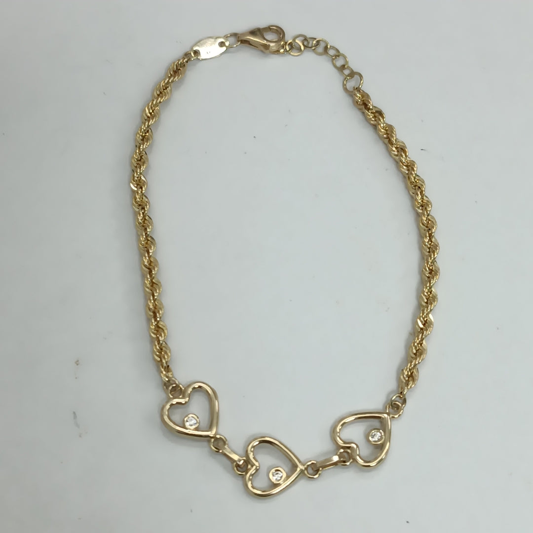 PULSERAS DAMA ORO 14K 2.6 (NUEVO)
