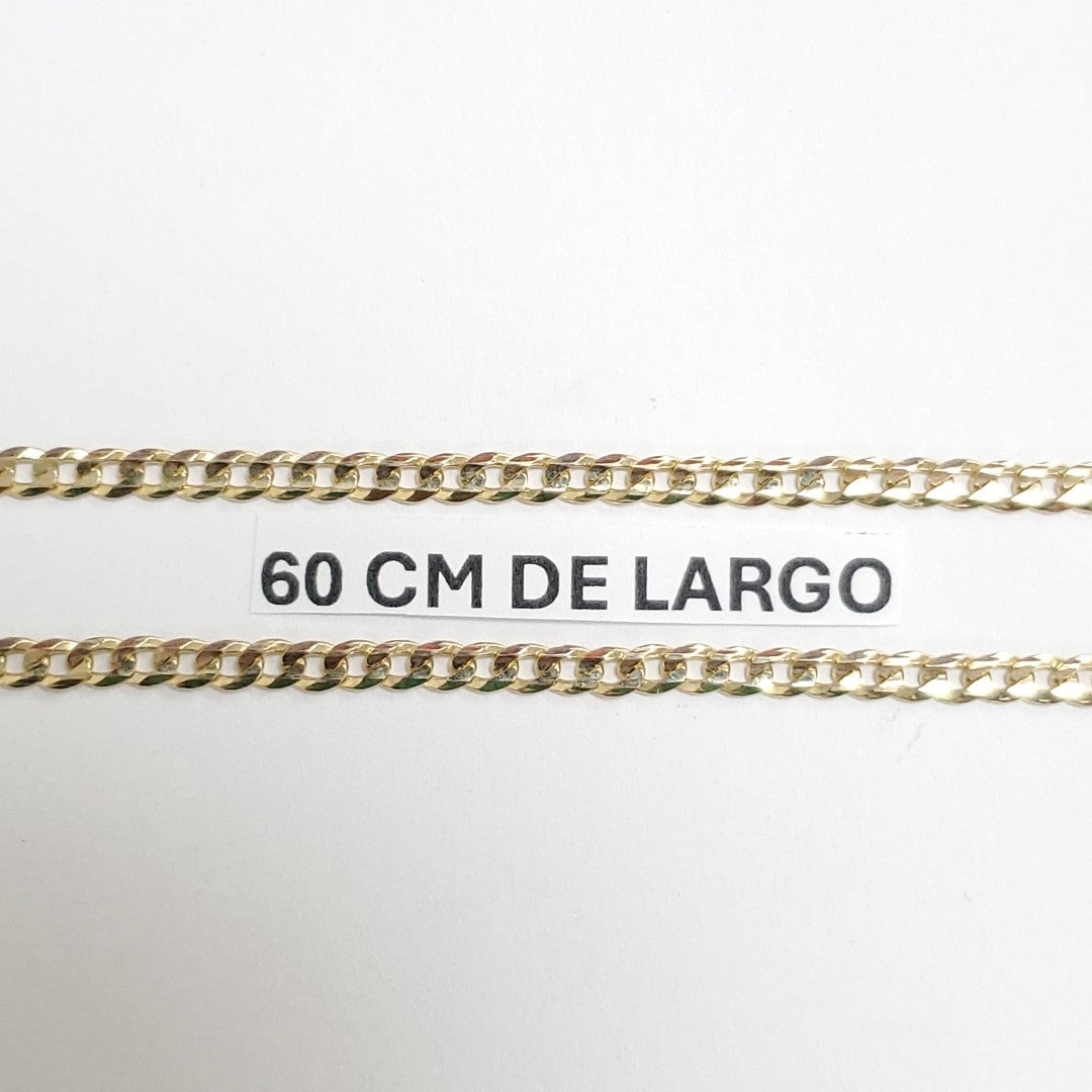 CADENA BARBADA 14K 60 CM 9.9 GR (NUEVO)