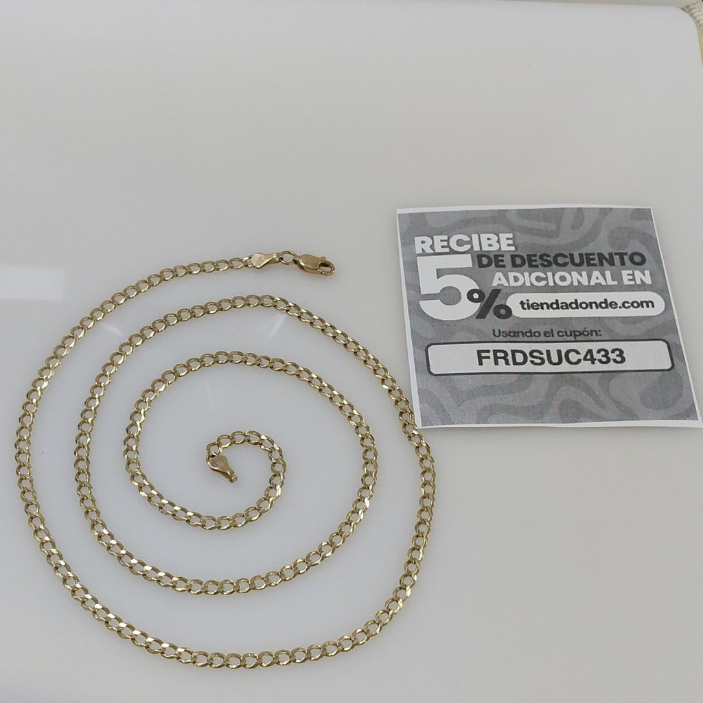 CADENA ORO 10 K 9.3 GRMS (SEMINUEVO)