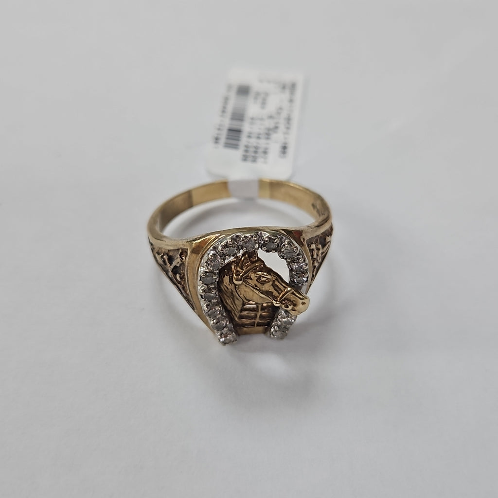 ANILLO ORO 10 K 9,90 GRMS (SEMINUEVO)