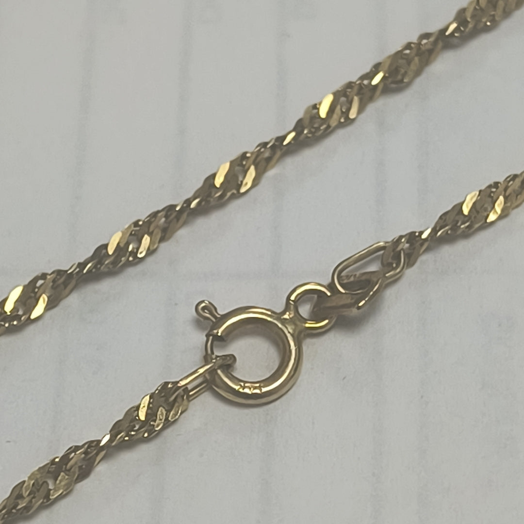 CADENA ORO 14 K 4.6 GRMS (SEMINUEVO)