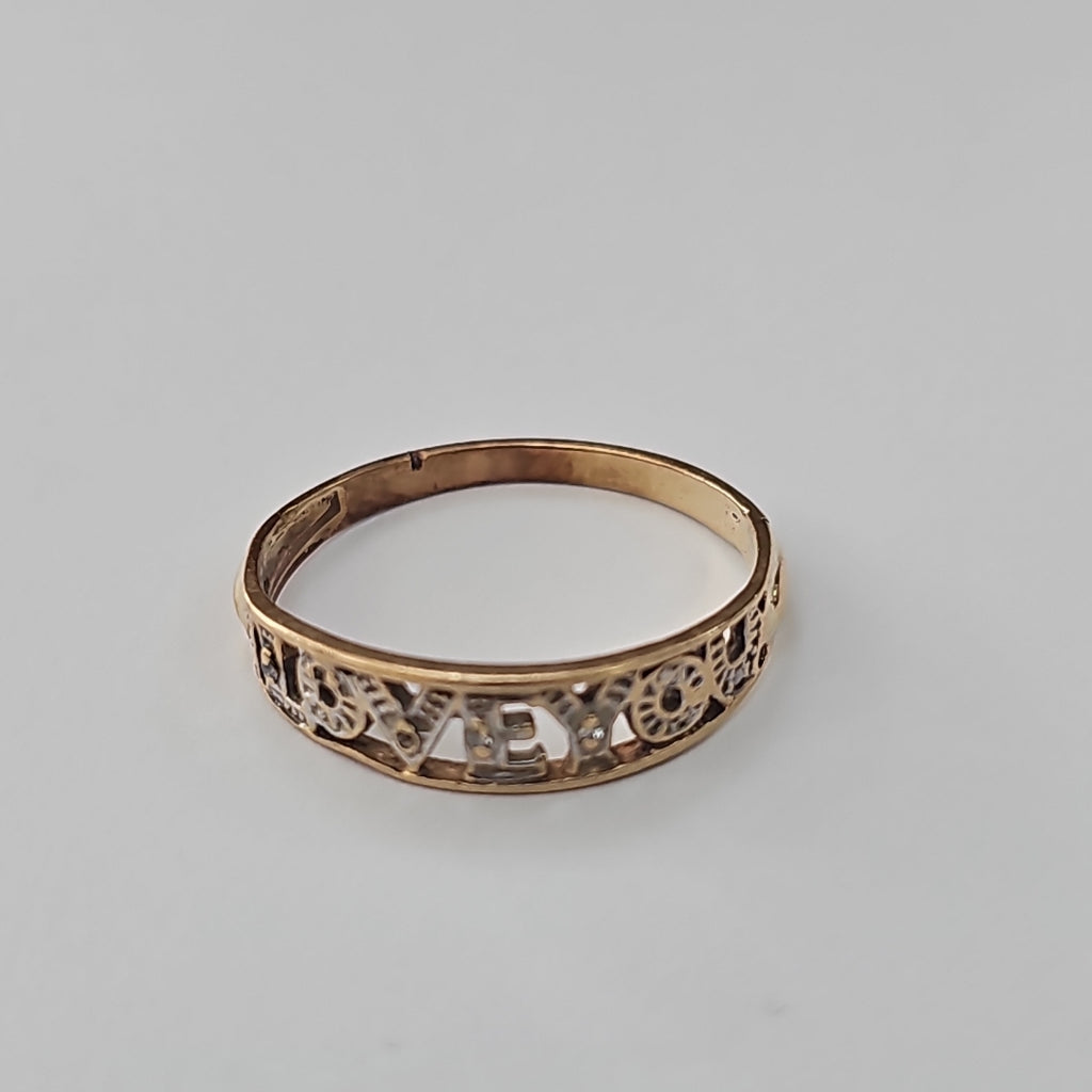 ANILLO DE GRADUACIÓN ORO 10 K 1.7 GRMS (SEMINUEVO)
