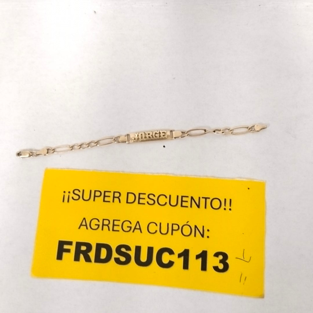ESCLAVA ORO 10 K 3.1 GRMS (SEMINUEVO)