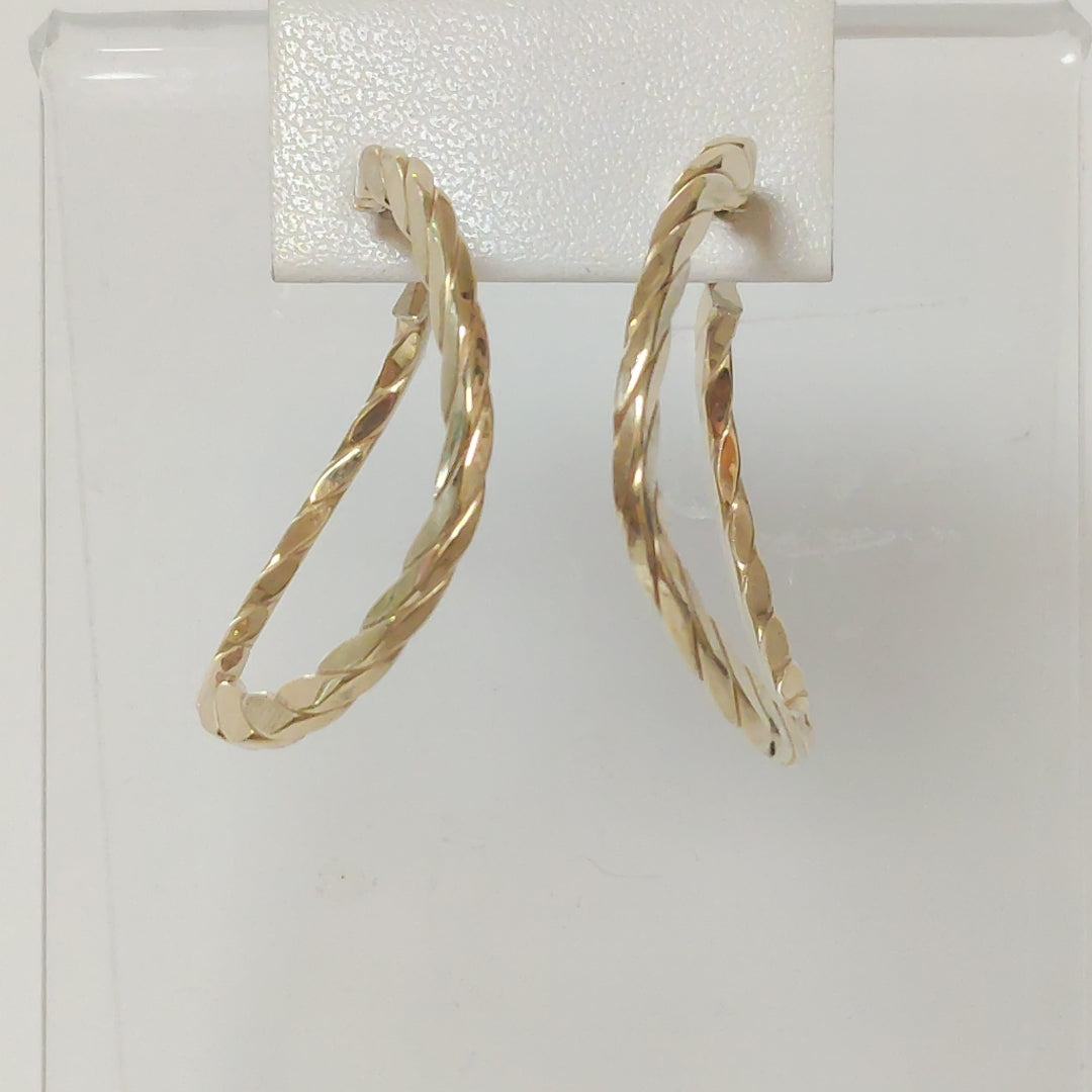 ARRACADAS PAR ORO 10 K 2,60 GRMS (SEMINUEVO)