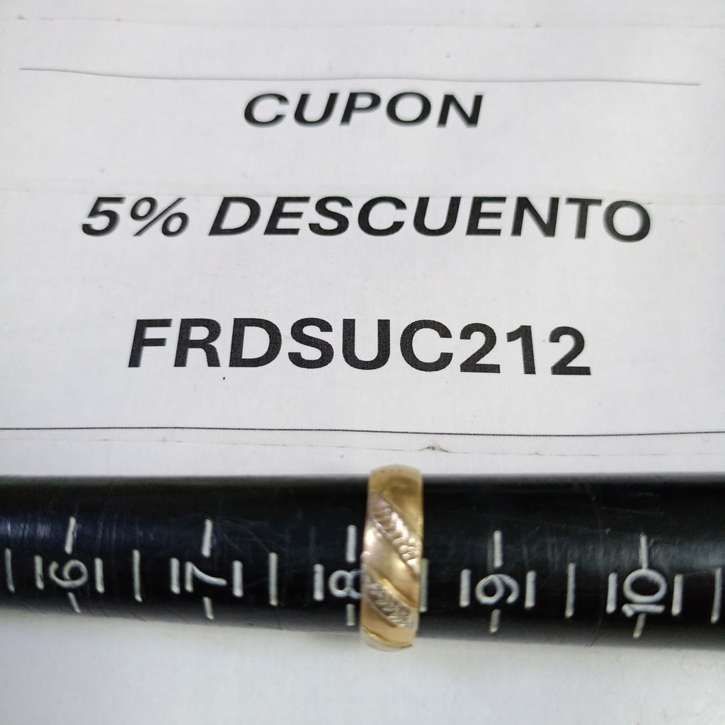 ARGOLLA ORO 8 K 2.2 GRMS (SEMINUEVO)